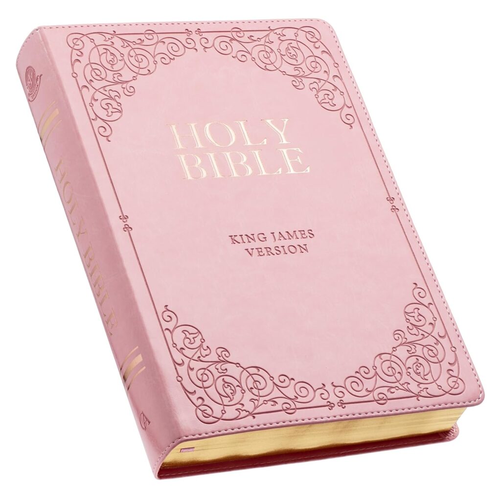 KJV Holy Bible, Giant Print Full-size Faux Leather Red Letter Edition